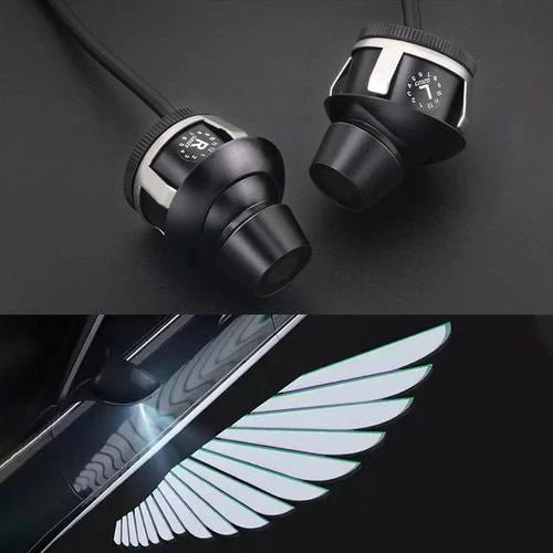 Lumières en Forme d'Ailes d'Ange pour Voiture