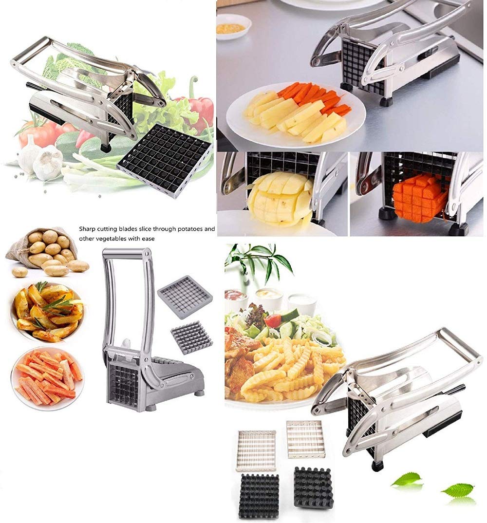 Coupe Frites Professionnel en Acier Inoxydable