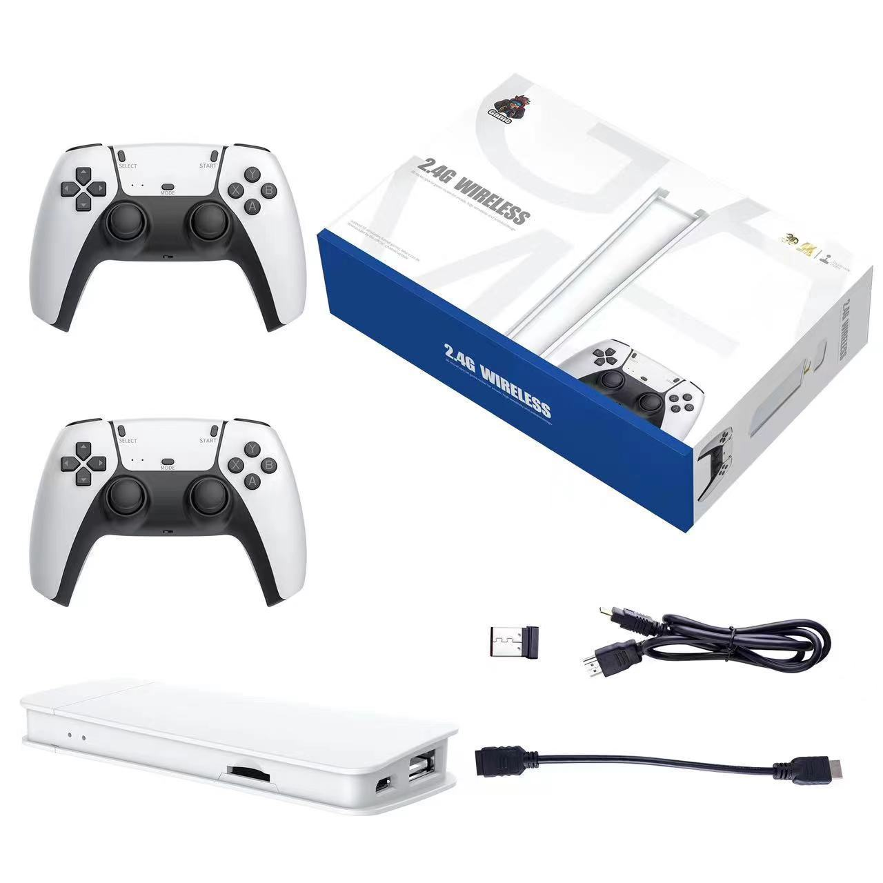 Console Blanche de jeu rétro 20 000 jeux