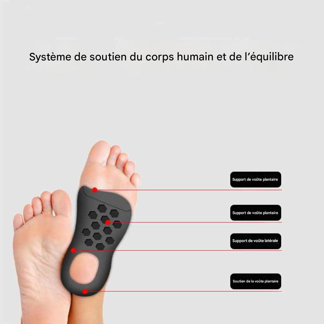 Semelle orthopédique en silicone