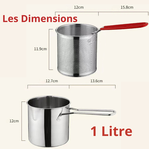 Friteuse multifonctionnelle en acier inoxydable