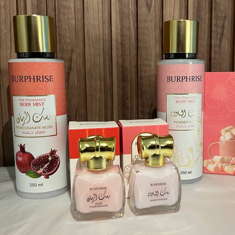pack 2 Parfums + 2 musk