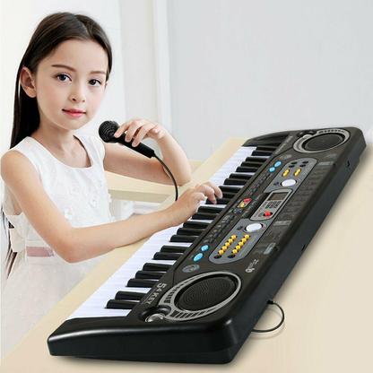 Piano Électronique pour Enfants avec Micro