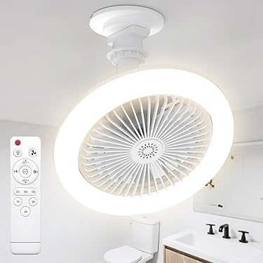 Ventilateur de plafond LED élégant