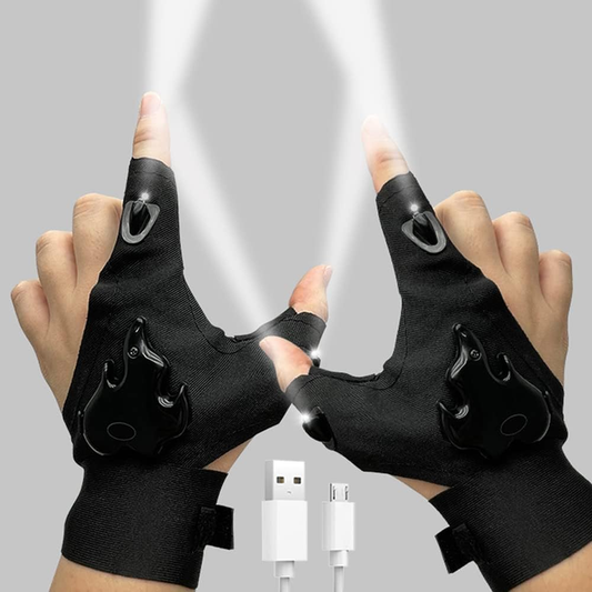 Gants Lampe LED Rechargeables