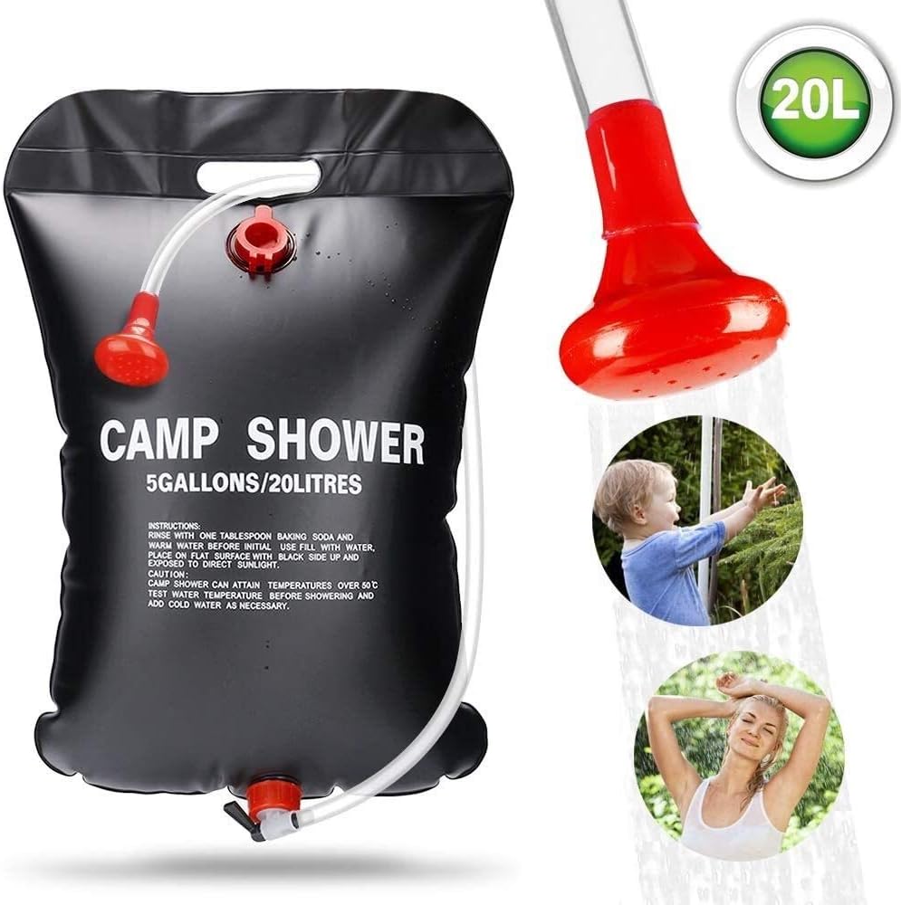 Sac de douche de camping 20L