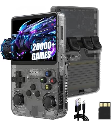 R36S Console de Jeu Portable Rétro