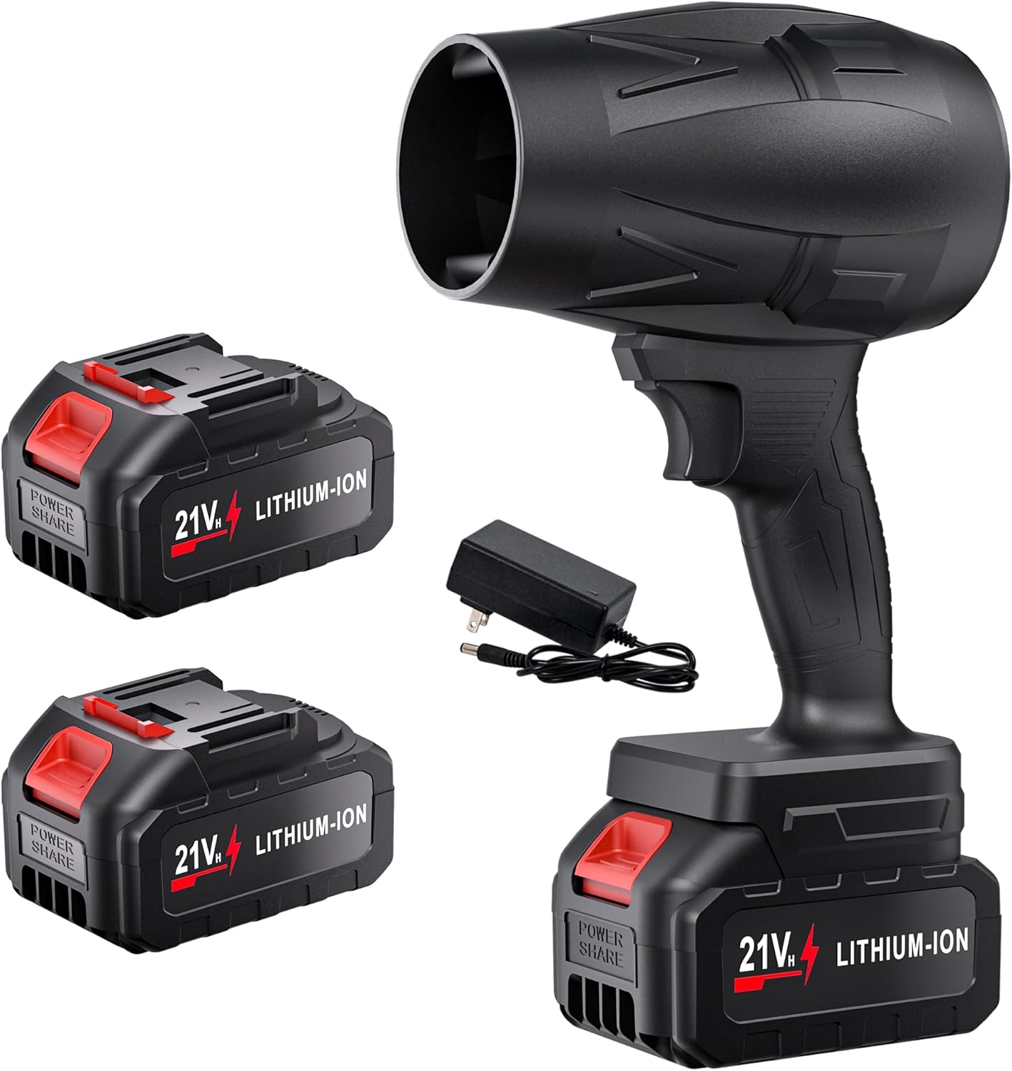 Ventilateur turbo avec 2 batteries