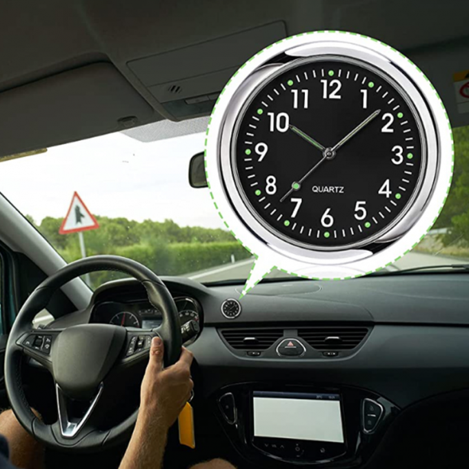 Mini horloge de voiture