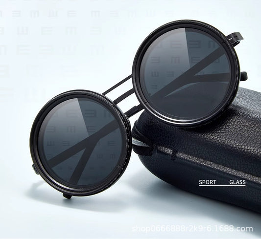Lunettes de soleil à rotation infinie