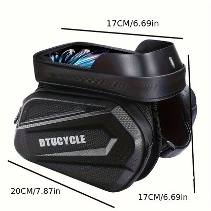 Sacoche de Rangement pour Vélo avec Fenêtre Tactile