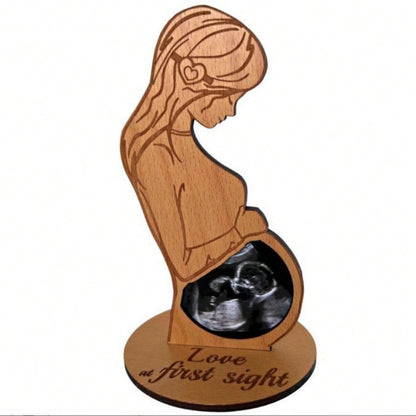 Cadre Échographie Femme Enceinte