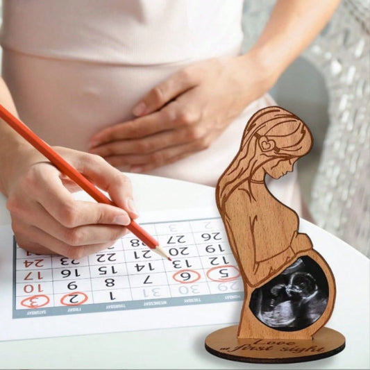 Cadre Échographie Femme Enceinte