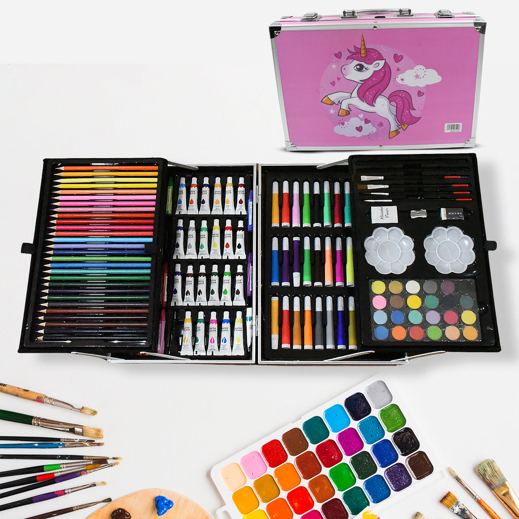 Kit de dessin pour enfants 145 pieces