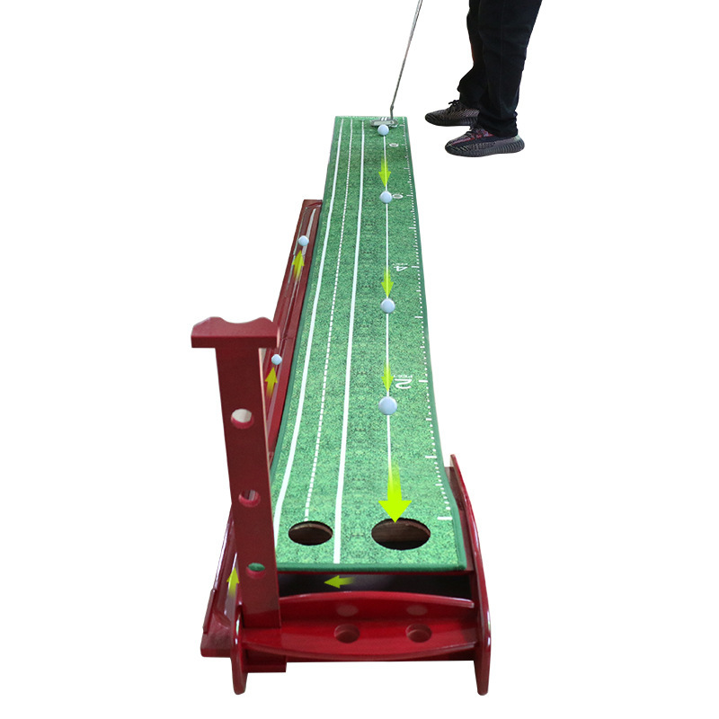 Tapis de putting golf à retour de balle