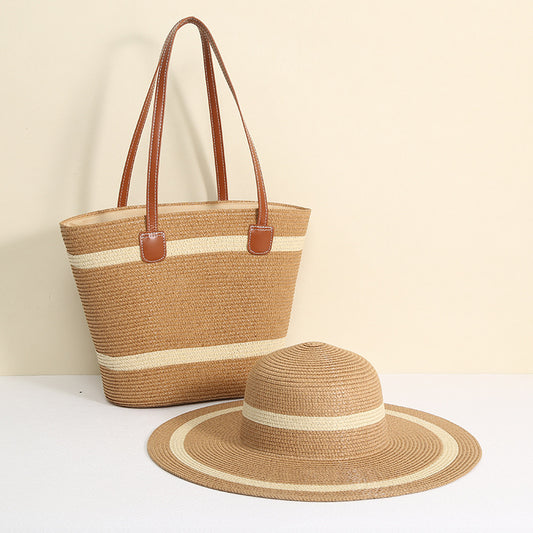 Ensemble chapeau et sac d’été