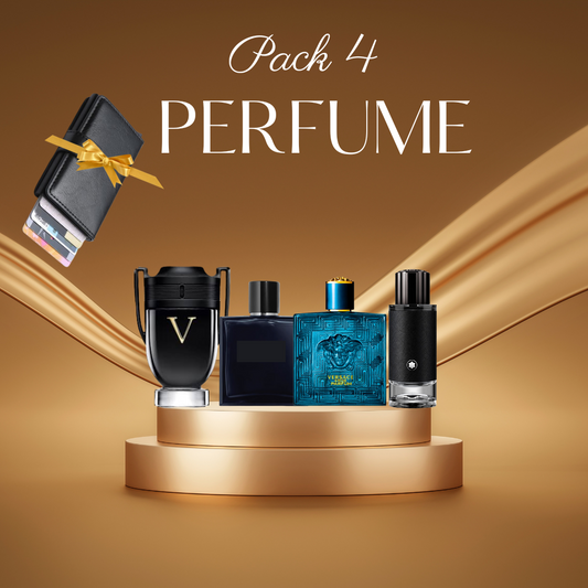 Pack 4 Parfums Plus Porte Carte