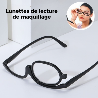 Lunettes de lecture de maquillage