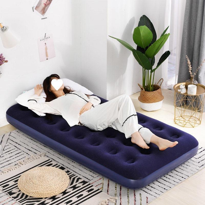 Matelas Gonflable bleu 190Cm*100Cm