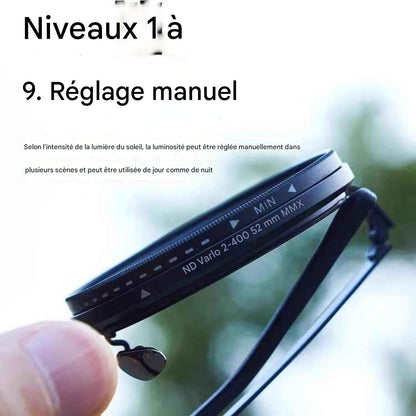 Lunettes de soleil à rotation infinie