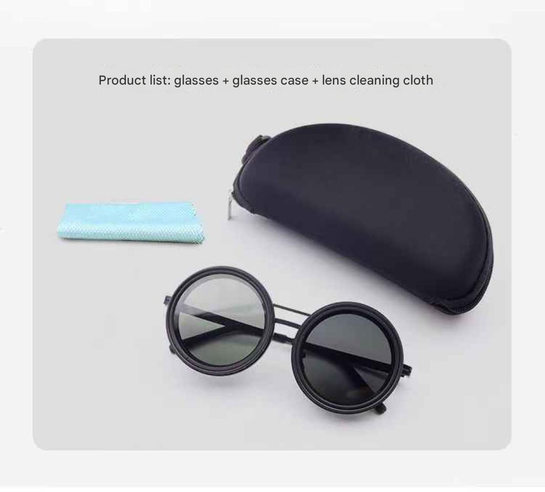Lunettes de soleil à rotation infinie