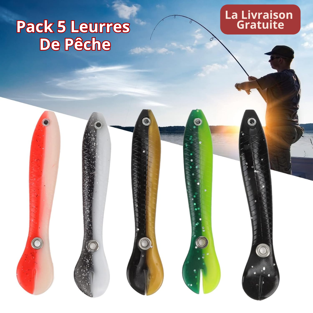 Pack 5 Leurres De Pêche