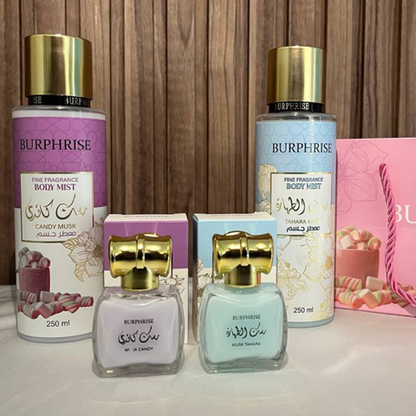 pack 2 Parfums + 2 musk