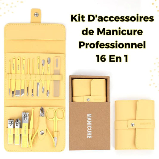 Kit D’accessoires De Manucure 16 En 1