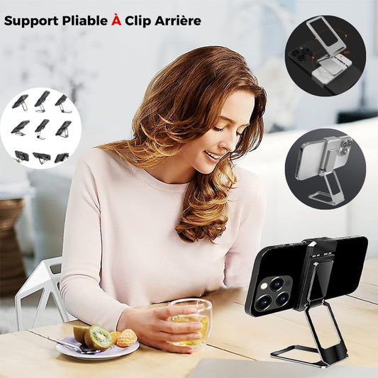 Support Pliable À Clip Arrière À 360 Degrés