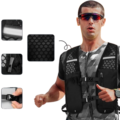 Gilet de Trail avec Poches de Rangement